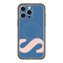 スリムプロテクションプレミアムケース with MagSafe［ オリジナル - initial color - S navy ］
