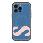 スリムプロテクションプレミアムケース with MagSafe［ オリジナル - initial color - S navy ］