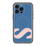 スリムプロテクションプレミアムケース with MagSafe［ オリジナル - initial color - S navy ］