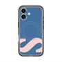 スリムプロテクションプレミアムケース with MagSafe［ オリジナル - initial color - S navy ］