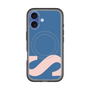 スリムプロテクションプレミアムケース with MagSafe［ オリジナル - initial color - S navy ］
