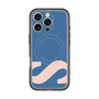スリムプロテクションプレミアムケース with MagSafe［ オリジナル - initial color - S navy ］