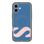 スリムプロテクションプレミアムケース with MagSafe［ オリジナル - initial color - S navy ］