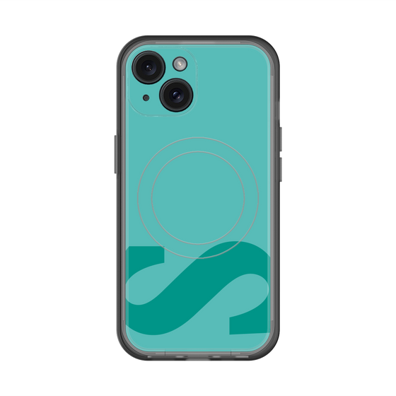 スリムプロテクションプレミアムケース with MagSafe［ オリジナル - initial color - S light green ］
