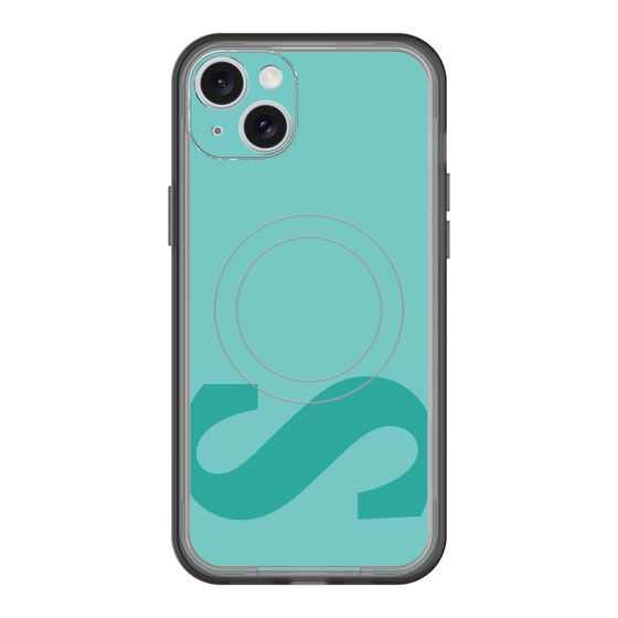 スリムプロテクションプレミアムケース with MagSafe［ オリジナル - initial color - S light green ］