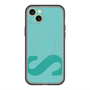 スリムプロテクションプレミアムケース with MagSafe［ オリジナル - initial color - S light green ］