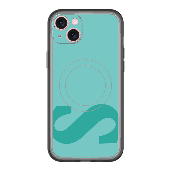 スリムプロテクションプレミアムケース with MagSafe［ オリジナル - initial color - S light green ］