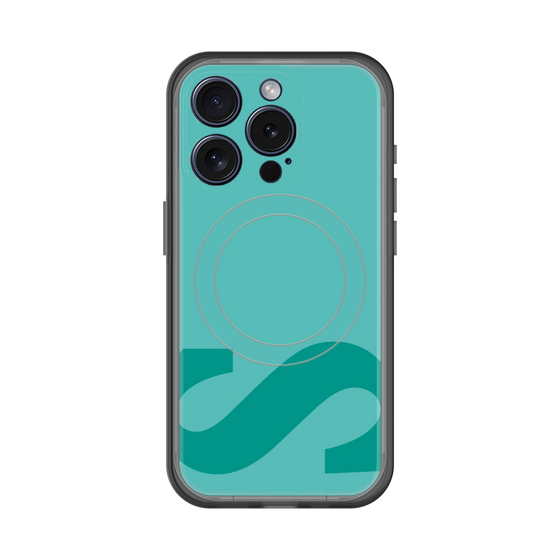 スリムプロテクションプレミアムケース with MagSafe［ オリジナル - initial color - S light green ］