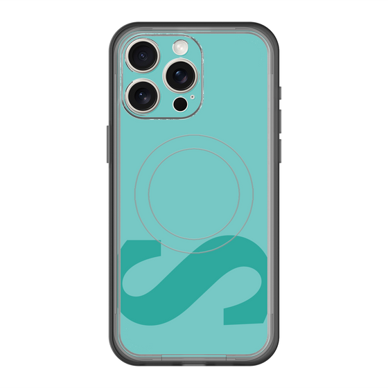 スリムプロテクションプレミアムケース with MagSafe［ オリジナル - initial color - S light green ］