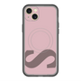 スリムプロテクションプレミアムケース with MagSafe［ オリジナル - initial color - S dusty pink ］