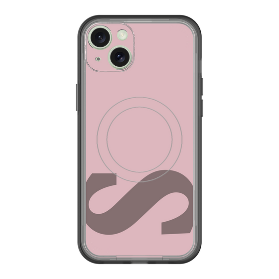スリムプロテクションプレミアムケース with MagSafe［ オリジナル - initial color - S dusty pink ］