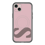 スリムプロテクションプレミアムケース with MagSafe［ オリジナル - initial color - S dusty pink ］