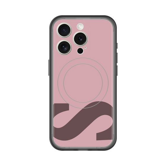 スリムプロテクションプレミアムケース with MagSafe［ オリジナル - initial color - S dusty pink ］