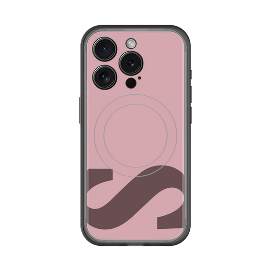 スリムプロテクションプレミアムケース with MagSafe［ オリジナル - initial color - S dusty pink ］