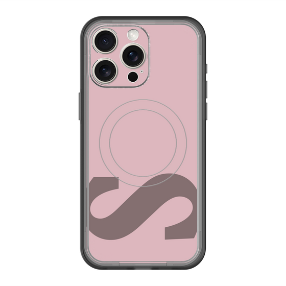スリムプロテクションプレミアムケース with MagSafe［ オリジナル - initial color - S dusty pink ］
