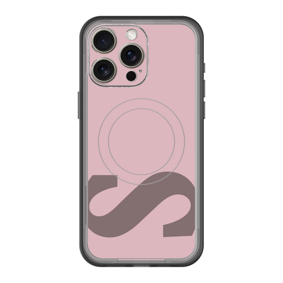 スリムプロテクションプレミアムケース with MagSafe［ オリジナル - initial color - S dusty pink ］