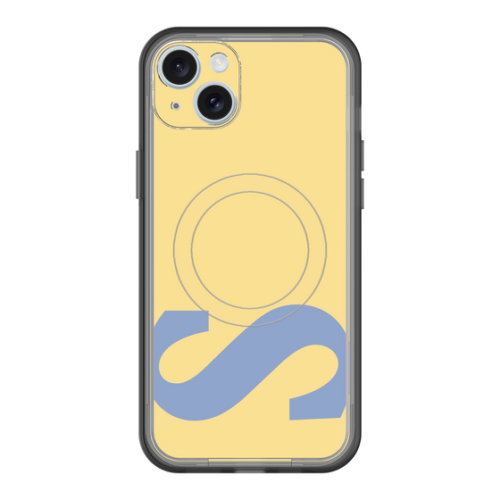 スリムプロテクションプレミアムケース with MagSafe［ オリジナル - initial color - S yellow ］