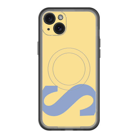 スリムプロテクションプレミアムケース with MagSafe［ オリジナル - initial color - S yellow ］
