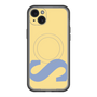 スリムプロテクションプレミアムケース with MagSafe［ オリジナル - initial color - S yellow ］