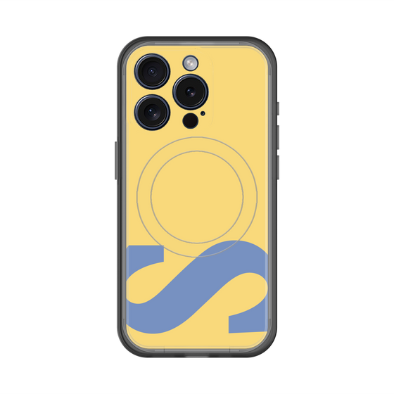 スリムプロテクションプレミアムケース with MagSafe［ オリジナル - initial color - S yellow ］