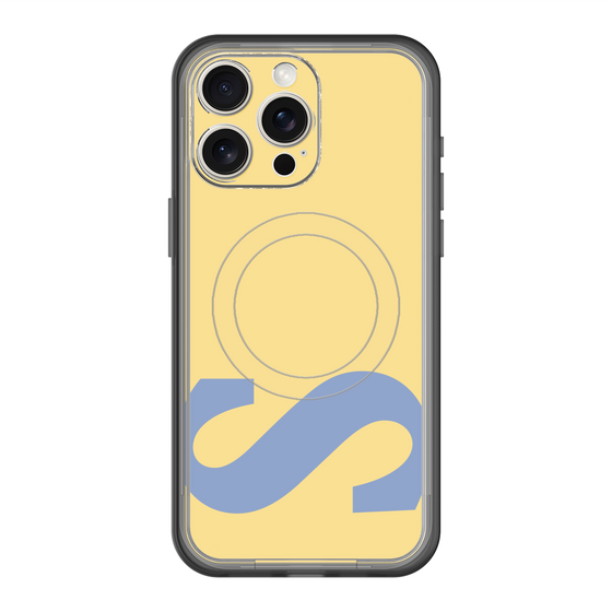 スリムプロテクションプレミアムケース with MagSafe［ オリジナル - initial color - S yellow ］