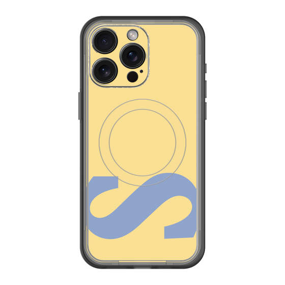 スリムプロテクションプレミアムケース with MagSafe［ オリジナル - initial color - S yellow ］