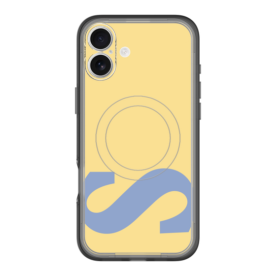 スリムプロテクションプレミアムケース with MagSafe［ オリジナル - initial color - S yellow ］