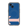 スリムプロテクションプレミアムケース with MagSafe［ オリジナル - initial color - T navy ］