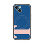 スリムプロテクションプレミアムケース with MagSafe［ オリジナル - initial color - T navy ］