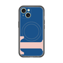 スリムプロテクションプレミアムケース with MagSafe［ オリジナル - initial color - T navy ］