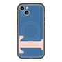 スリムプロテクションプレミアムケース with MagSafe［ オリジナル - initial color - T navy ］