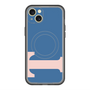 スリムプロテクションプレミアムケース with MagSafe［ オリジナル - initial color - T navy ］