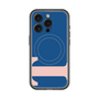 スリムプロテクションプレミアムケース with MagSafe［ オリジナル - initial color - T navy ］
