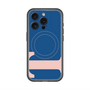 スリムプロテクションプレミアムケース with MagSafe［ オリジナル - initial color - T navy ］
