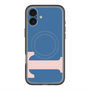 スリムプロテクションプレミアムケース with MagSafe［ オリジナル - initial color - T navy ］