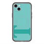 スリムプロテクションプレミアムケース with MagSafe［ オリジナル - initial color - T light green ］