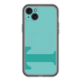 スリムプロテクションプレミアムケース with MagSafe［ オリジナル - initial color - T light green ］