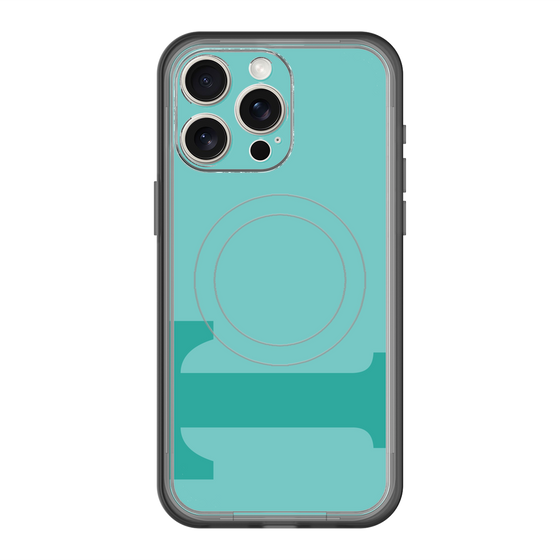 スリムプロテクションプレミアムケース with MagSafe［ オリジナル - initial color - T light green ］