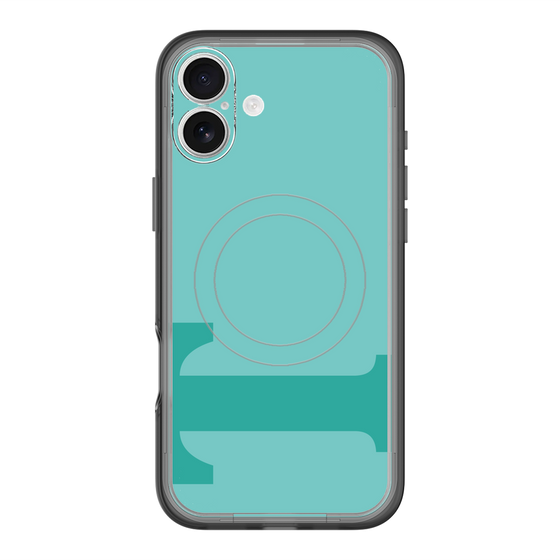 スリムプロテクションプレミアムケース with MagSafe［ オリジナル - initial color - T light green ］