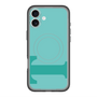 スリムプロテクションプレミアムケース with MagSafe［ オリジナル - initial color - T light green ］