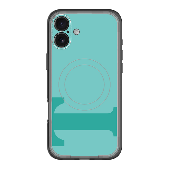 スリムプロテクションプレミアムケース with MagSafe［ オリジナル - initial color - T light green ］