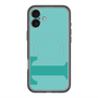 スリムプロテクションプレミアムケース with MagSafe［ オリジナル - initial color - T light green ］