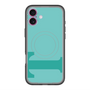 スリムプロテクションプレミアムケース with MagSafe［ オリジナル - initial color - T light green ］