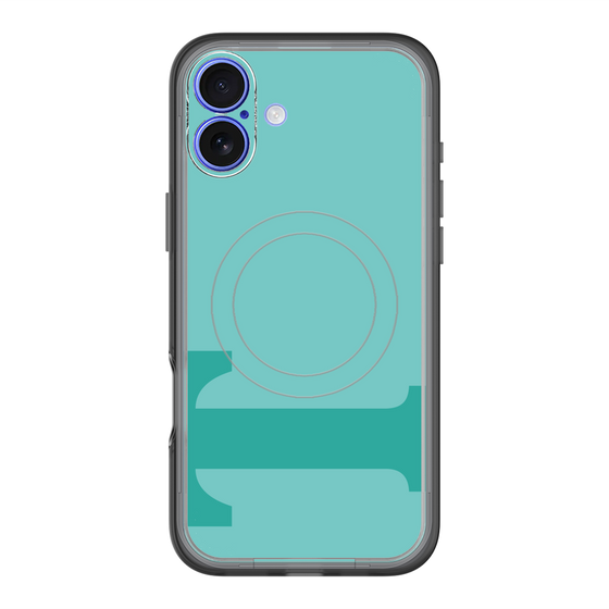 スリムプロテクションプレミアムケース with MagSafe［ オリジナル - initial color - T light green ］