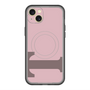 スリムプロテクションプレミアムケース with MagSafe［ オリジナル - initial color - T dusty pink ］