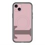 スリムプロテクションプレミアムケース with MagSafe［ オリジナル - initial color - T dusty pink ］