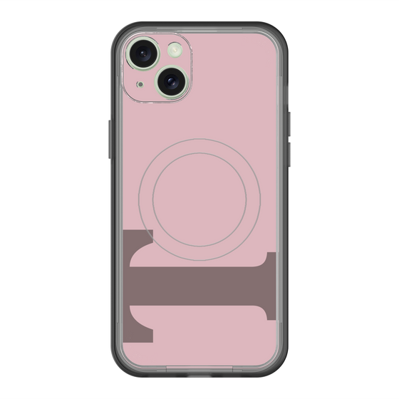 スリムプロテクションプレミアムケース with MagSafe［ オリジナル - initial color - T dusty pink ］