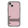 スリムプロテクションプレミアムケース with MagSafe［ オリジナル - initial color - T dusty pink ］
