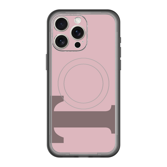 スリムプロテクションプレミアムケース with MagSafe［ オリジナル - initial color - T dusty pink ］