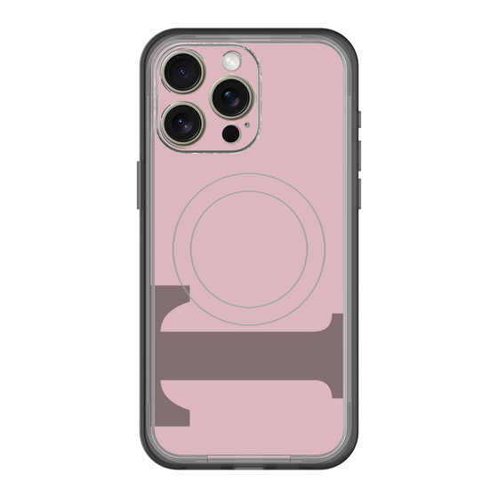 スリムプロテクションプレミアムケース with MagSafe［ オリジナル - initial color - T dusty pink ］
